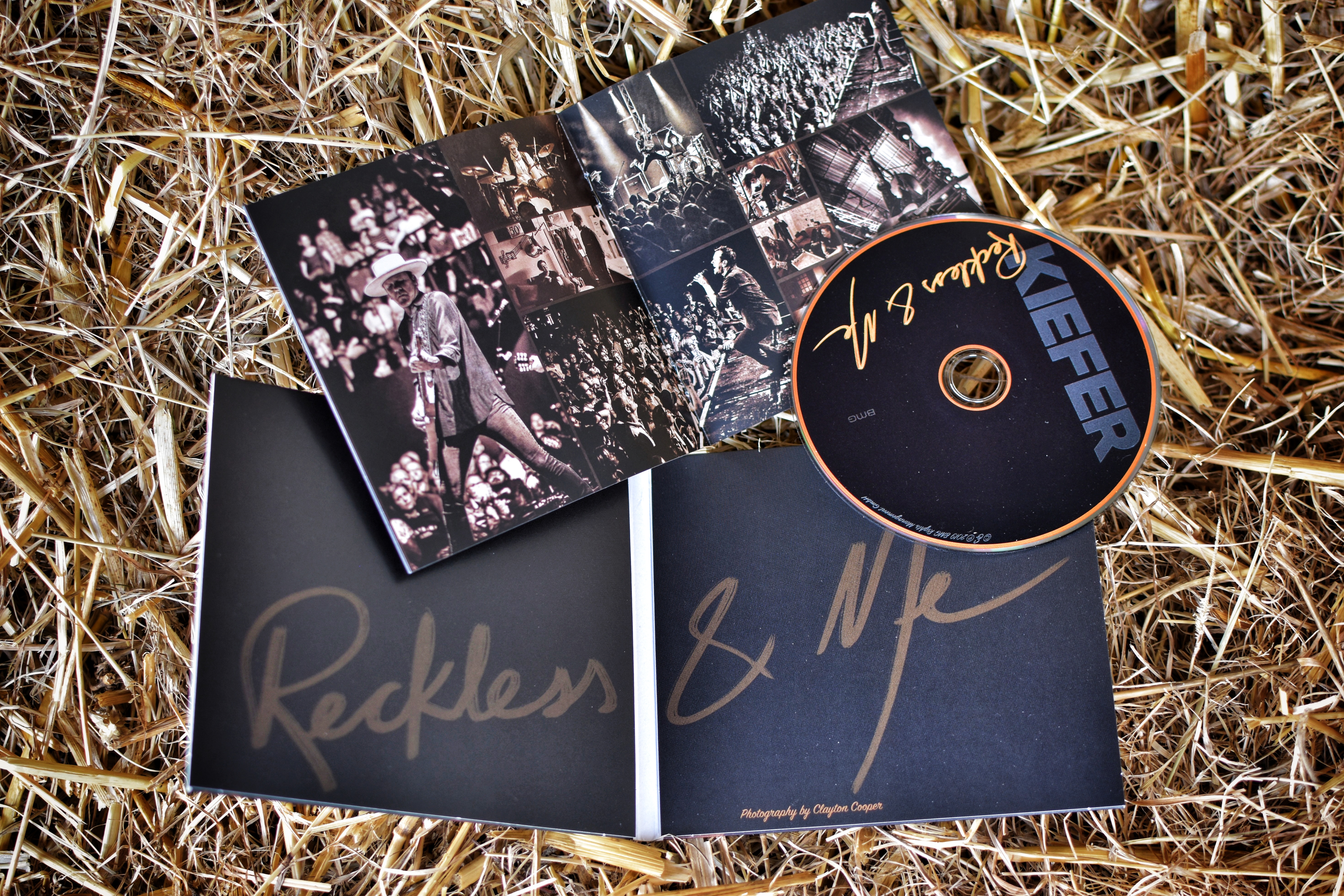 Kiefer Sutherland Reckless & Me CD Booklet