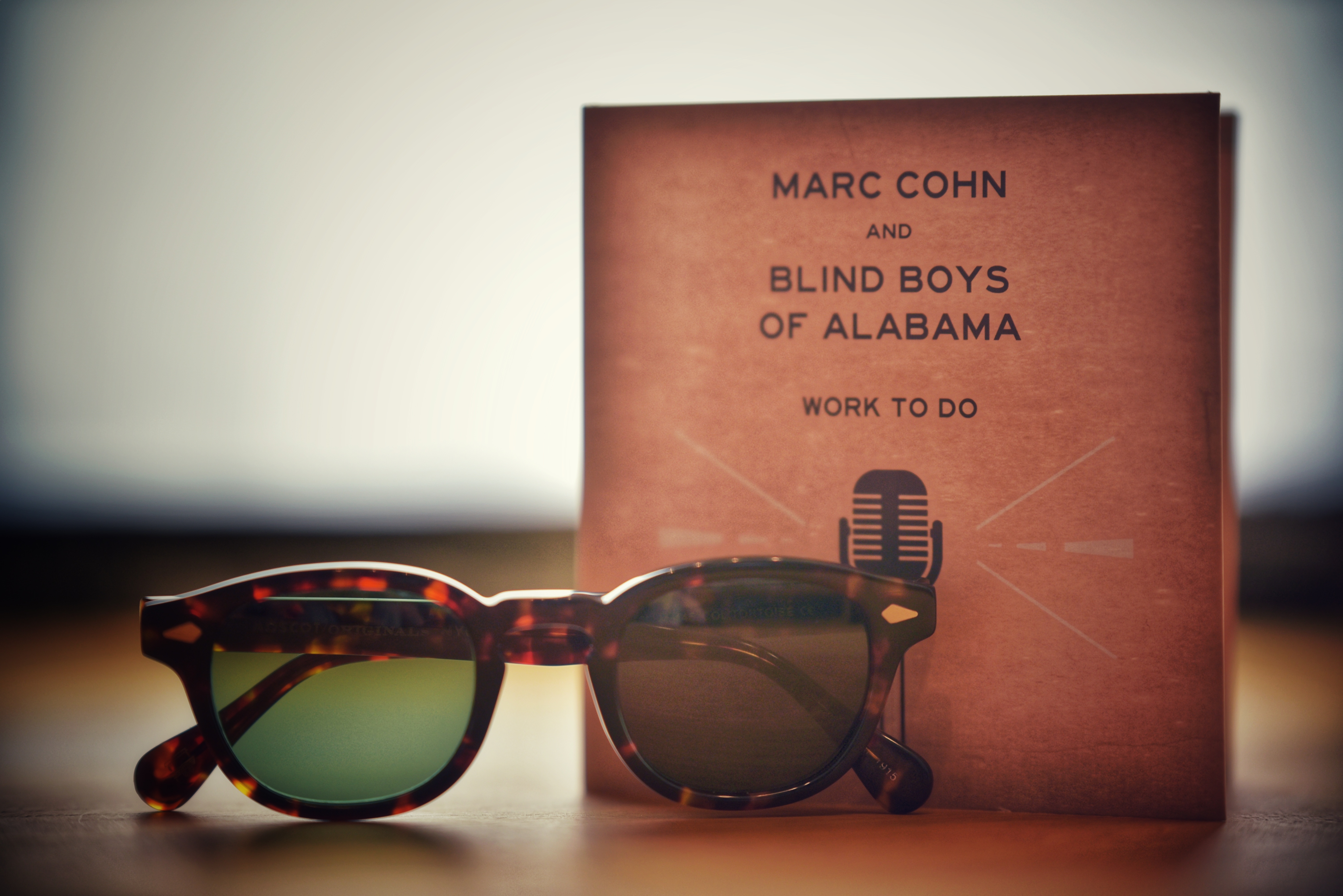 Marc Cohn CD und Sonnenbrille