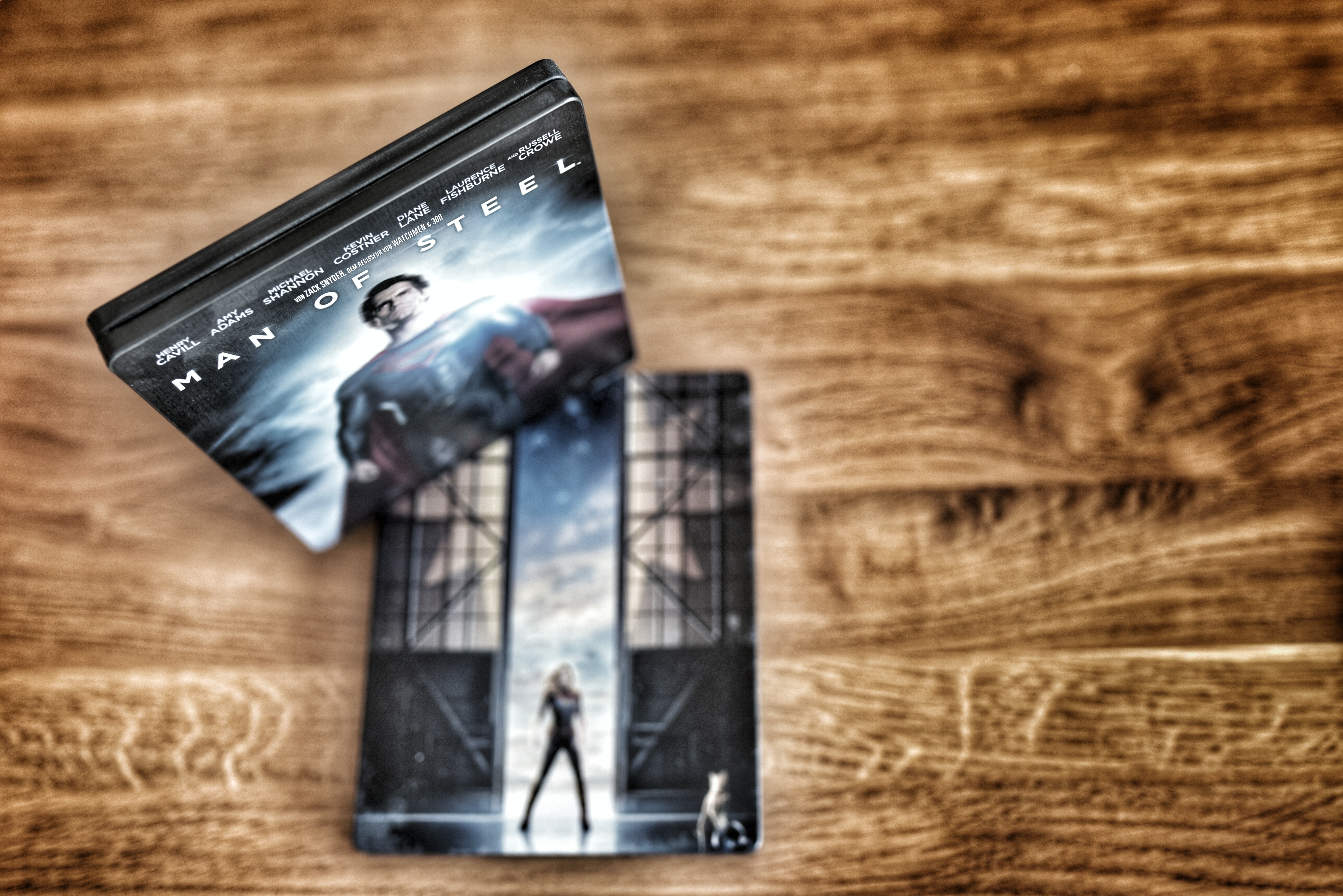 Man of Steel Captain Marvel Blu-Ray