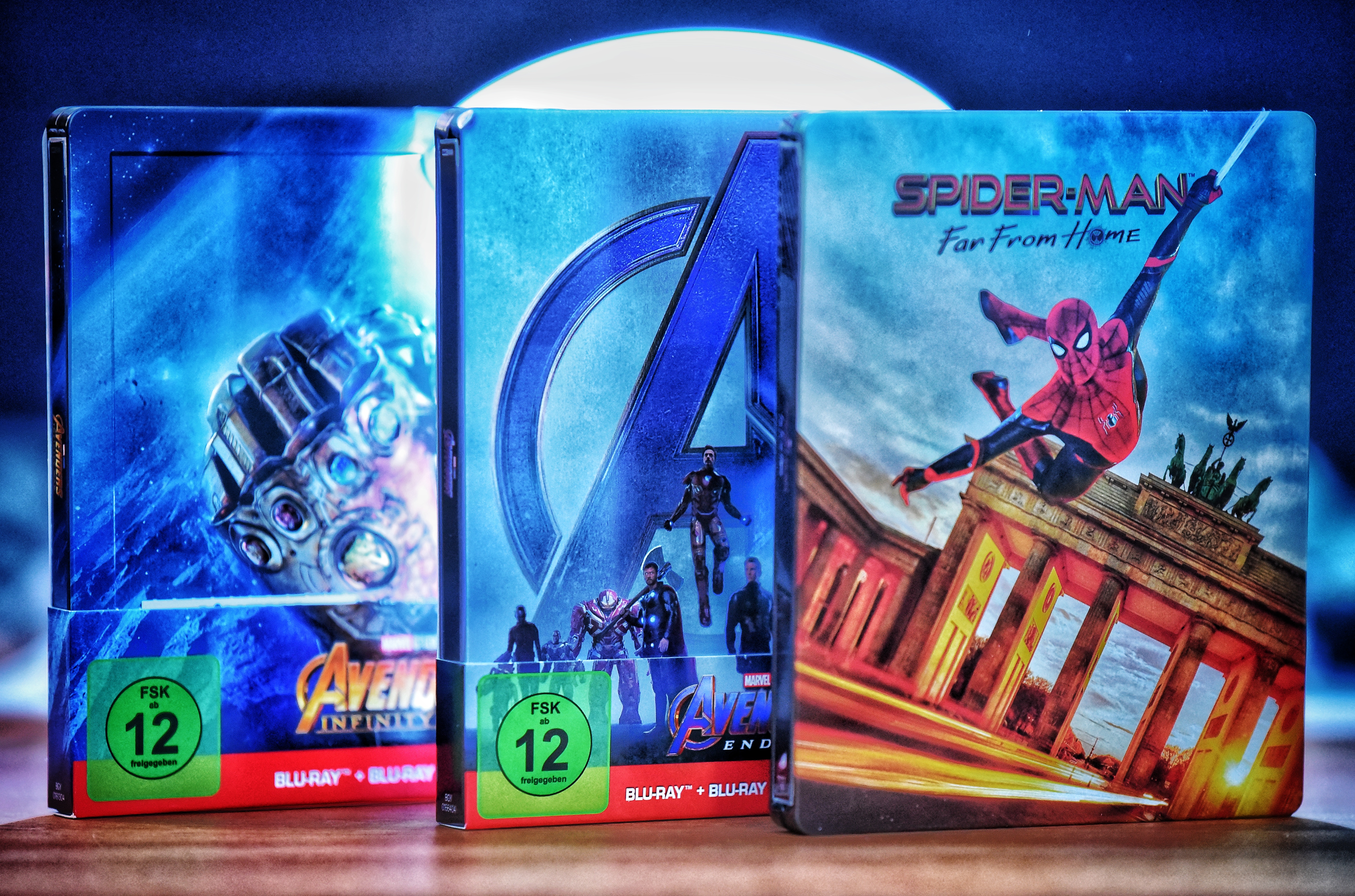 Spider-Man und Avengers auf Blu-Ray
