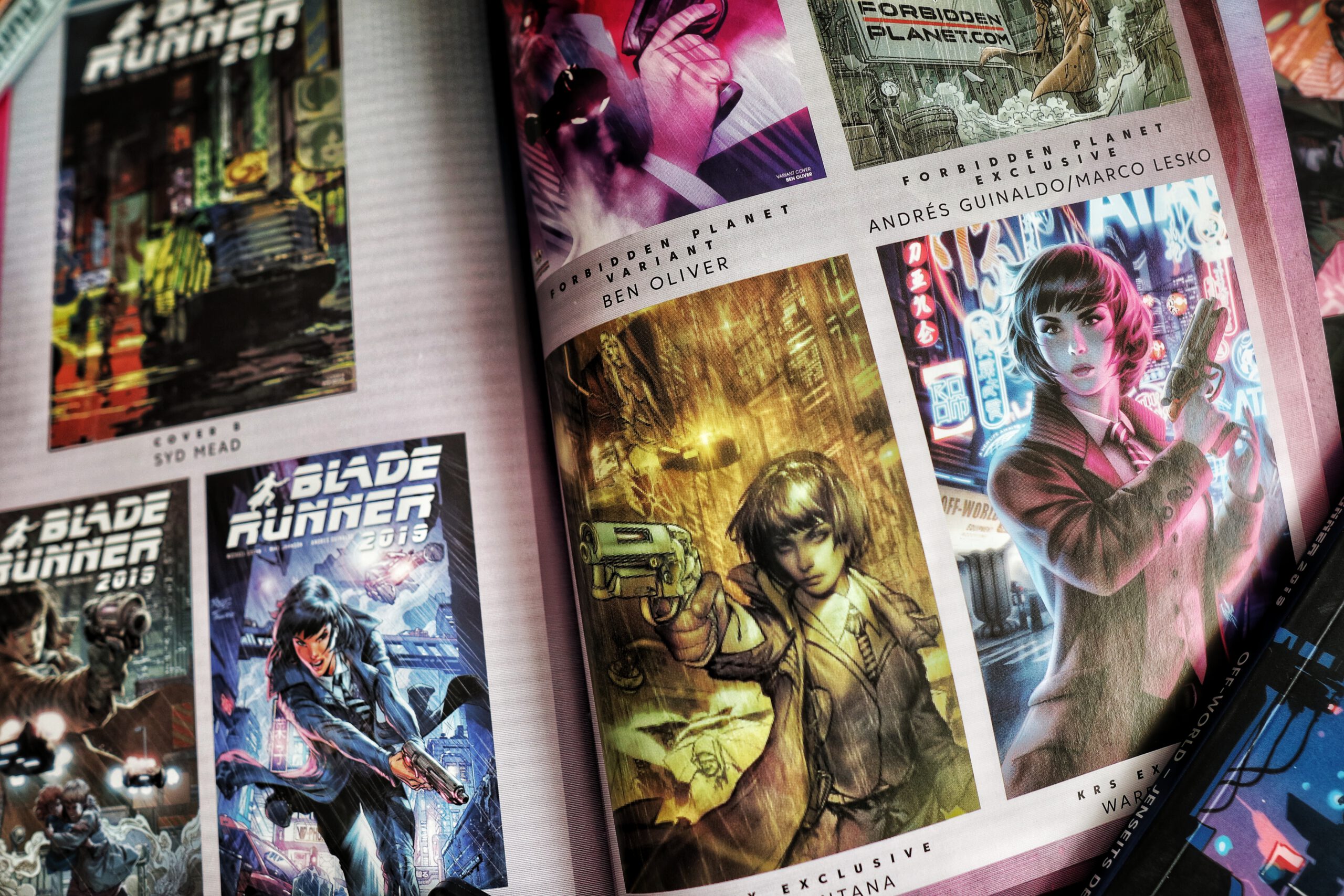 Blade Runner 2019 Comic Cover-Galerie
