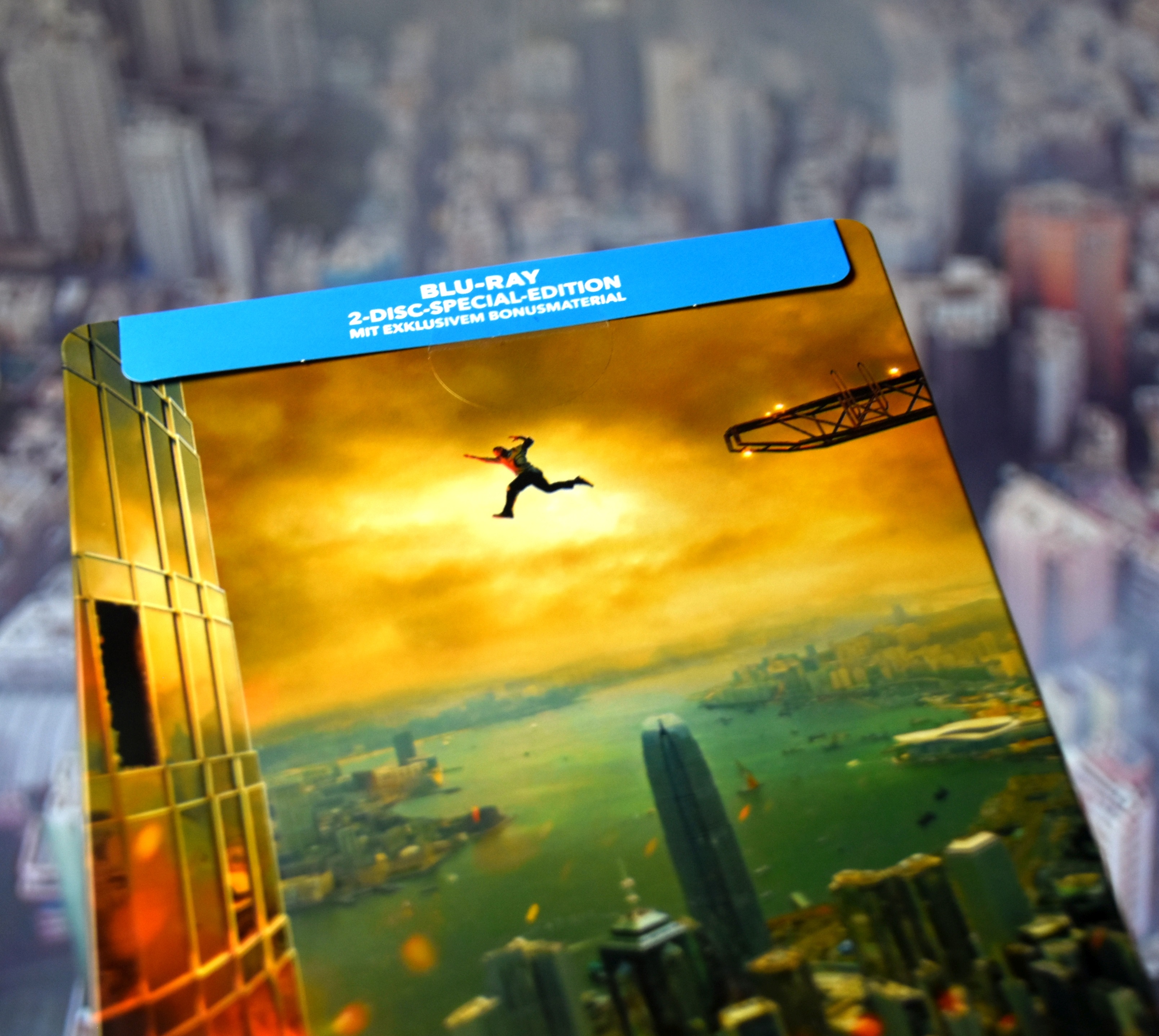 Skyscraper Blu-Ray-Steelbook