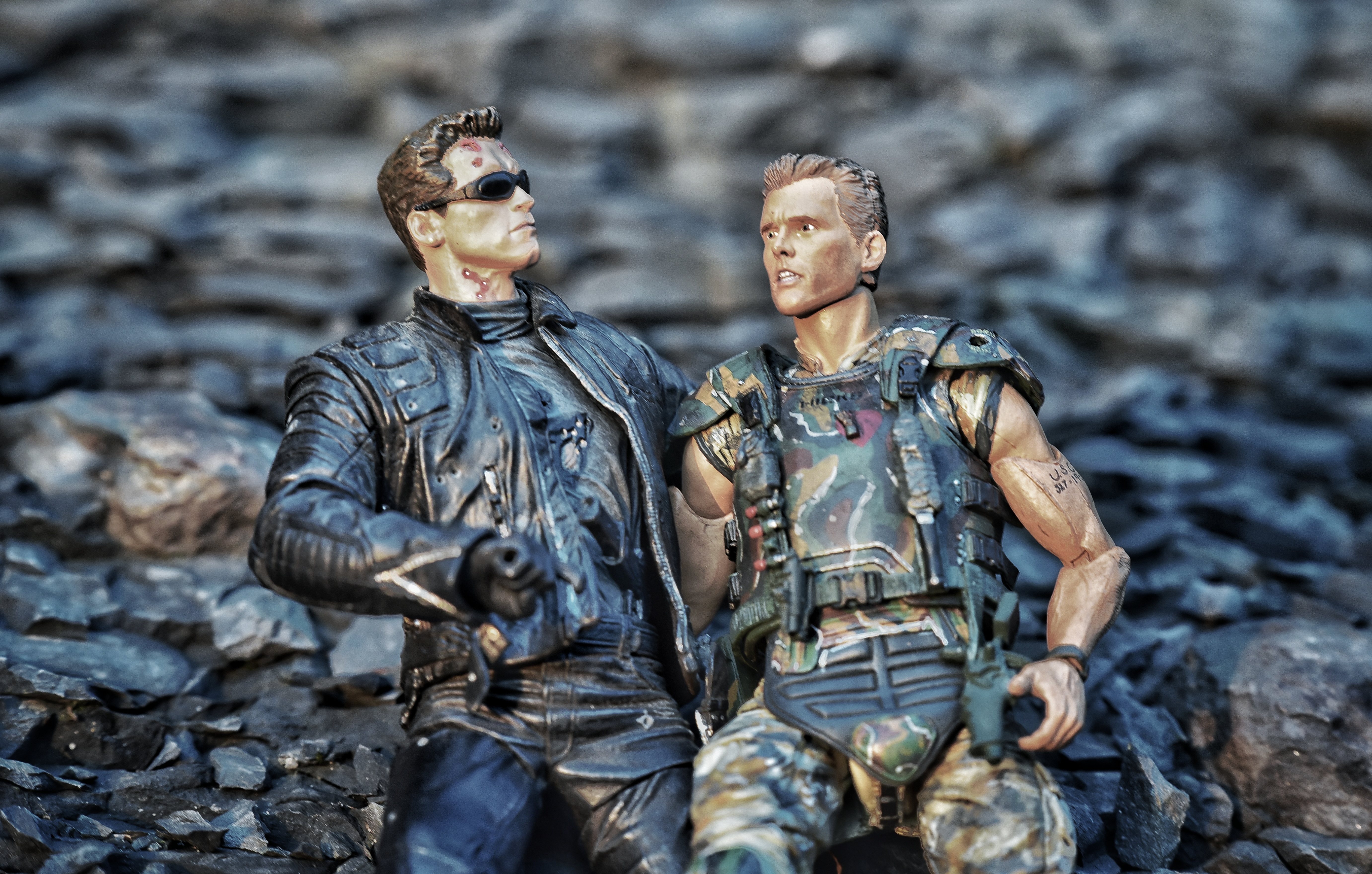 Terminator und Kyle Reese